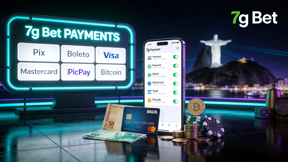 Bônus de boas-vindas da 7g bet para jogadores no Brasil